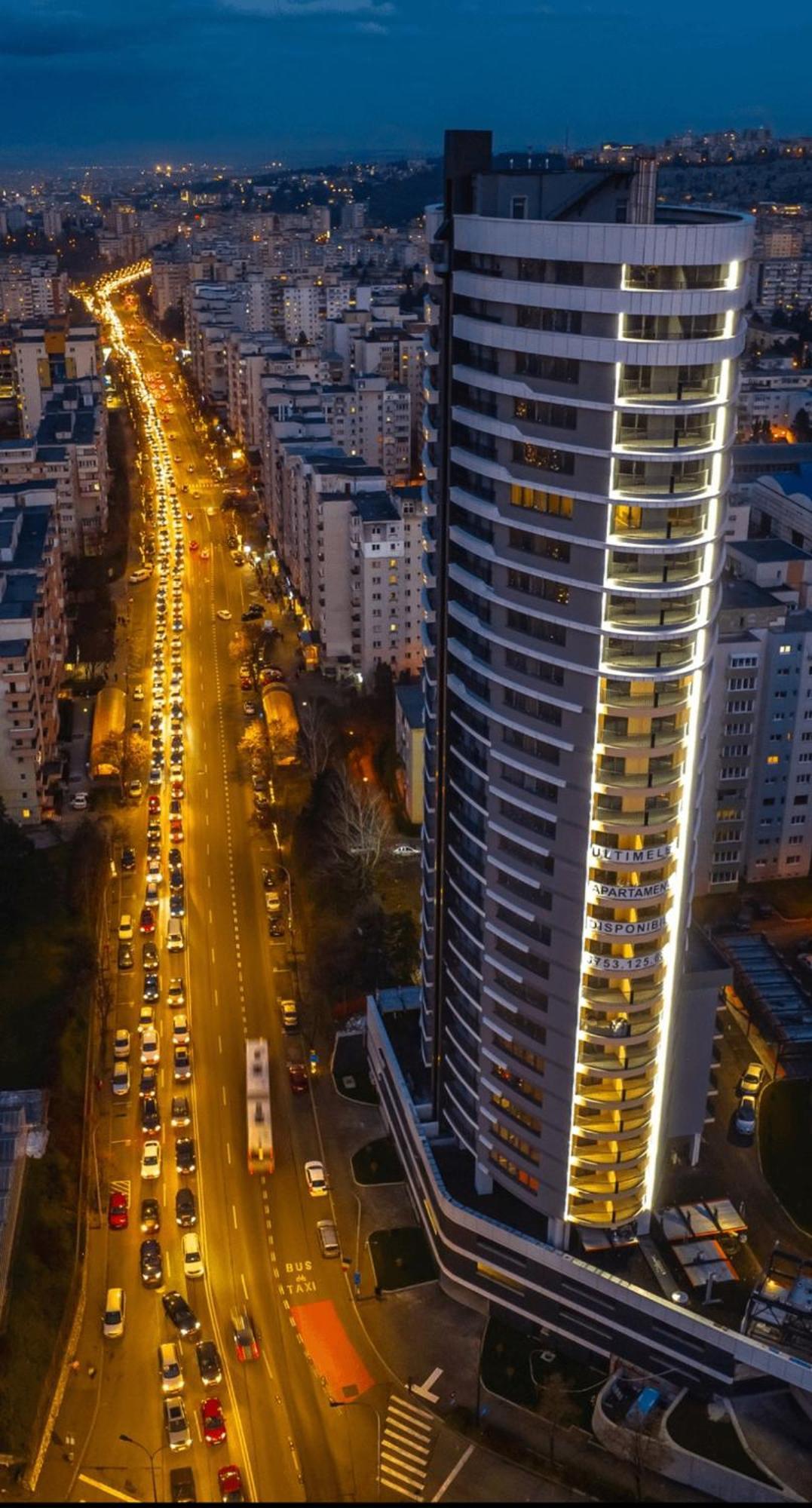 Boudoir Apartment City Tower - 15Th Floor Cluj-Napoca Extérieur photo